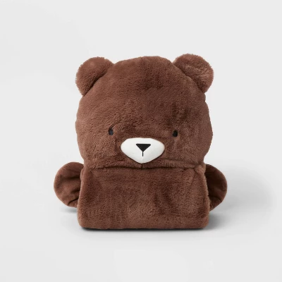 Bear Hooded Kids' Blanket - Pillowfort™ 4 Bear Hooded Kids' Blanket - Pillowfort™ - Image 2