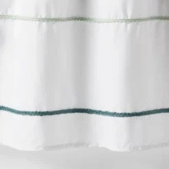 Striped With Tassels Kids' Shower Curtain Blue - Pillowfort™ -Pillowfort GUEST ed25b9b5 f2d5 4378 9704 2afd93d8e57f