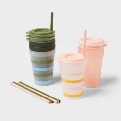Kids' 18pc Plastic Drinkware Set Coral/Green - Pillowfort™ 9 Kids' 18pc Plastic Drinkware Set Coral/Green - Pillowfort™ -Pillowfort GUEST ed42fcaf aaf3 4cb0 945d 76395eea0d4c