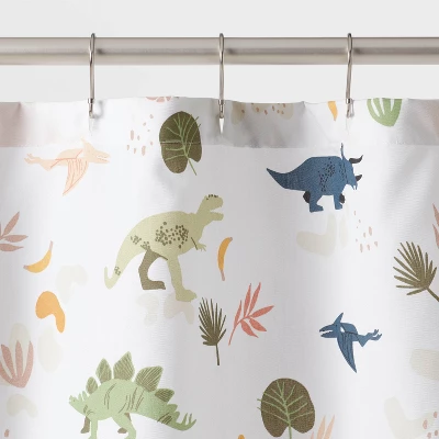 Dinosaur Kids' Shower Curtain - Pillowfort™ 4 Dinosaur Kids' Shower Curtain - Pillowfort™ - Image 2