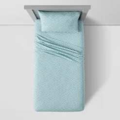 Cotton Kids' Sheet Checker - Pillowfort™ -Pillowfort GUEST f149468f 3d14 4d82 b611 4414a8ac5c12