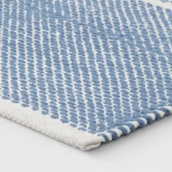 Patterned Accent Kids' Rug Blue/White - Pillowfort™ 6 Patterned Accent Kids' Rug Blue/White - Pillowfort™ -Pillowfort GUEST f630c2e4 9a8b 46e9 ac92 95da8bebac4a