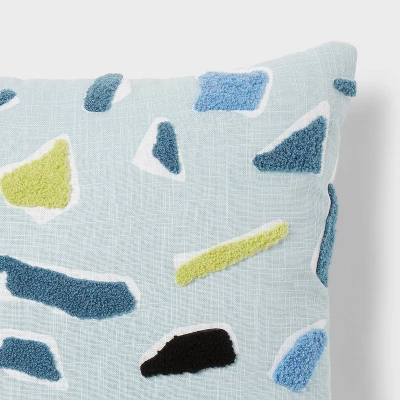 Blue Terrazzo Kids' Decorative Pillow - Pillowfort™ 5 Blue Terrazzo Kids' Decorative Pillow - Pillowfort™ - Image 3