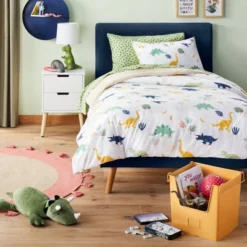 Dinosaur Cotton Kids' Comforter Set - Pillowfort™ 11 Dinosaur Cotton Kids' Comforter Set - Pillowfort™ -Pillowfort GUEST f84c0b17 f183 4358 8b75 9e51b0c65099