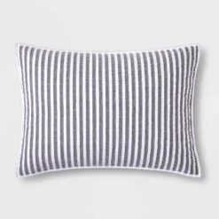 Chambray Striped Kids' Sham - Pillowfort™ 11 Chambray Striped Kids' Sham - Pillowfort™ -Pillowfort GUEST fb526645 755a 4412 920a 59597bab4dd7